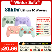 8BitDo - Ultimate 2C Wireless 2.4G Gaming Controller Gamepad for PC, Windows 10, 11, Steam PC, Raspberry Pi, Android