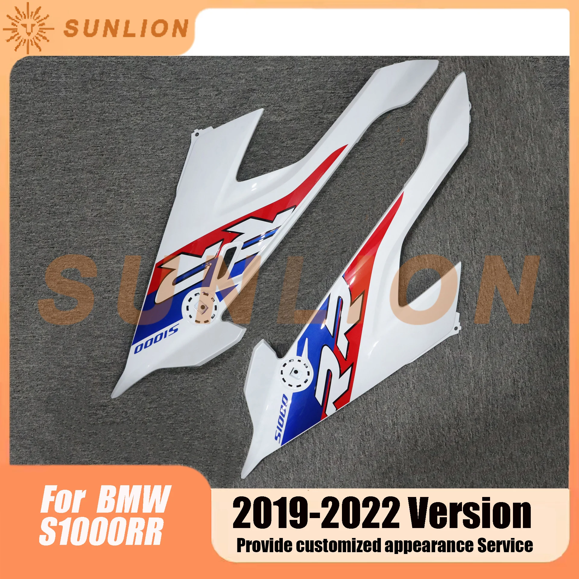 For BMW S1000RR S1000 RR 2019 2020 2021 2022 Body Fairing Body Kit Left and Right Side Panels S1000 RR 2019 2020 2021 2022