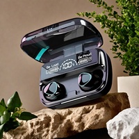 Original M10 Headphones Bluetooth Wireless Earpods Sports Stereo Noise Canceling Headphone Microphone Speaker