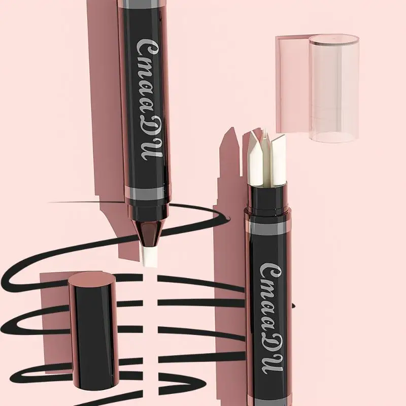 1PCS Double-headed Eyeliner Repair Makeup Remover Pencil Universal Accurate Removal For Lip Lines & Eyebrows Beauty Care Tool