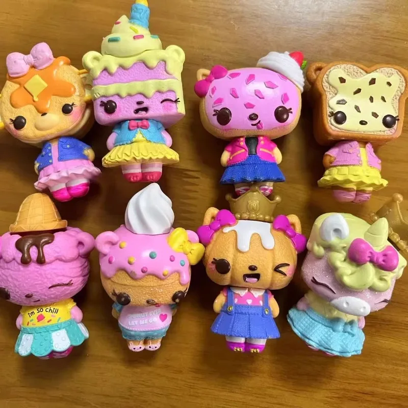 

NUMNOMSS Action Figures Icecreams Cone Baby Pumpkinhead Cookie A Variety of Cute Models Collectible Desktop Decorations