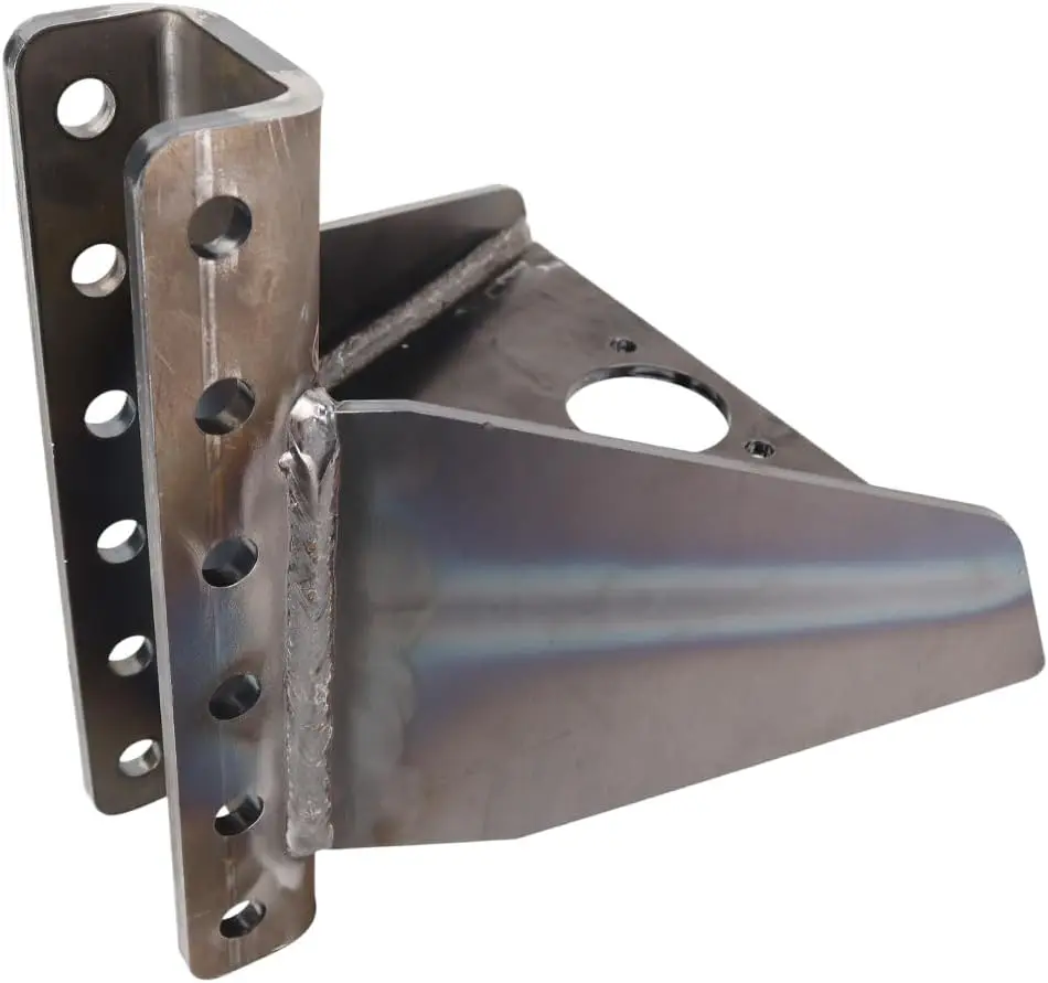 

Вертикальный сварной адаптер-переходник для прицепов с A-образными рамами, выдерживает до 20 000 фунтов общего веса прицепа (GTW) с полной сваркой.