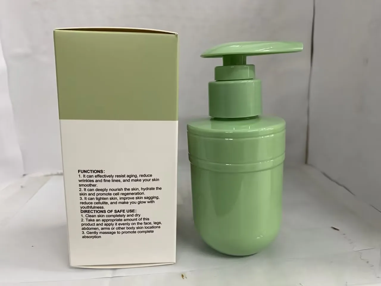 Krim Pengencang Kolagen OceAura Menghidrasi Kulit Lembut, Mengencangkan, Garis Pencerah, dan Krim Tubuh Peremajaan