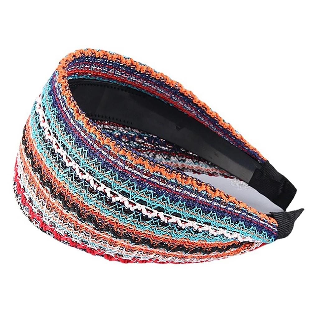 

Korean Fashion Girl Cloth Women Face Wash Hair Band Hair Accessories Wide Side Headband Mesh Head Hoop