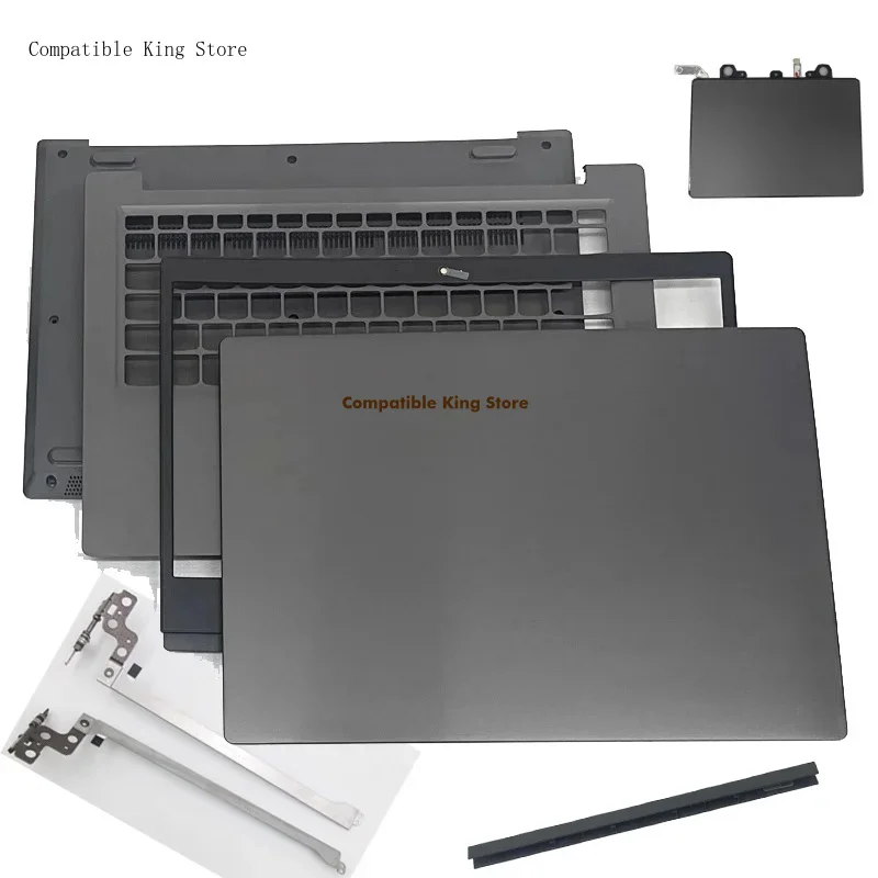 L New Shells for Lenovo S145-14 V14-IIL IWL IGM Back Cover LCD Front Bezel Palmrest Topcase Bottom Cover Replacement