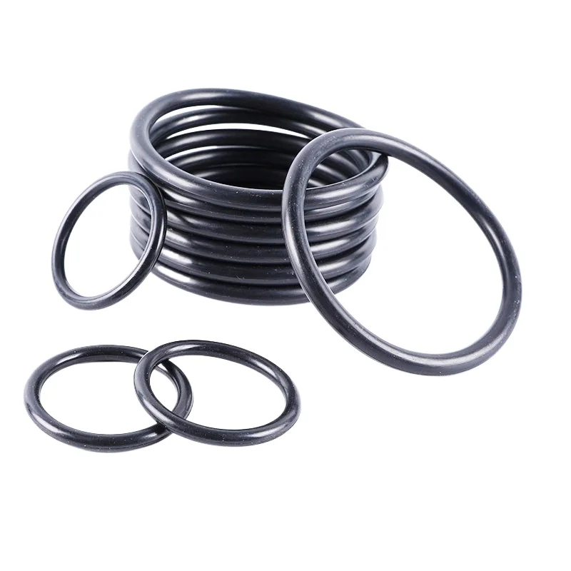 NBR O Ring Sealing Gasket, Nitrile Rubber O-Rings for Auto Repair & Plumbing Air System, OD × CS 1mm /1.2mm /1.5mm Cross Section
