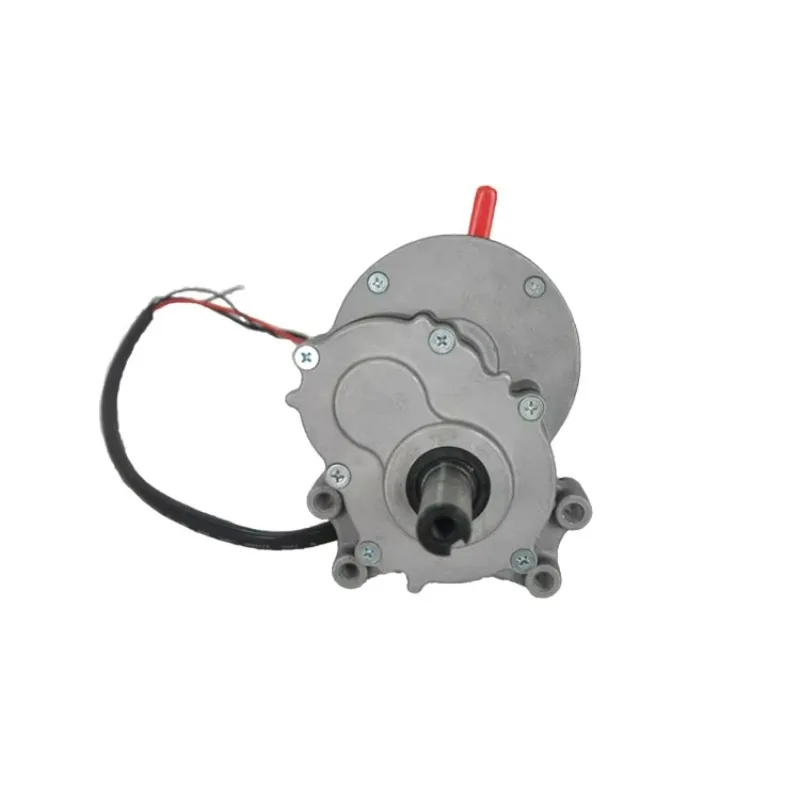 Motor Kursi Roda Listrik MY1016Z 24V 250W dengan Poros Berulir Internal 120rpm dan Rem Elektromagnetik Motor DC Mesin Pemotong Rumput
