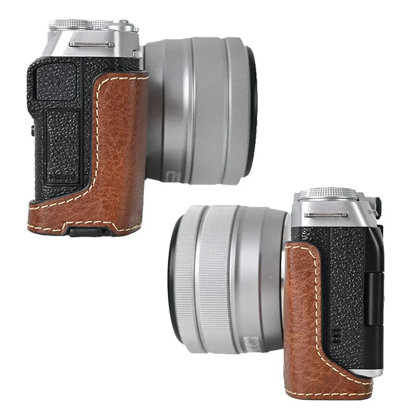 Чехол для камеры Fujifilm XM5 из искусственной кожи, сумка на половину тела для Fujifilm XM5