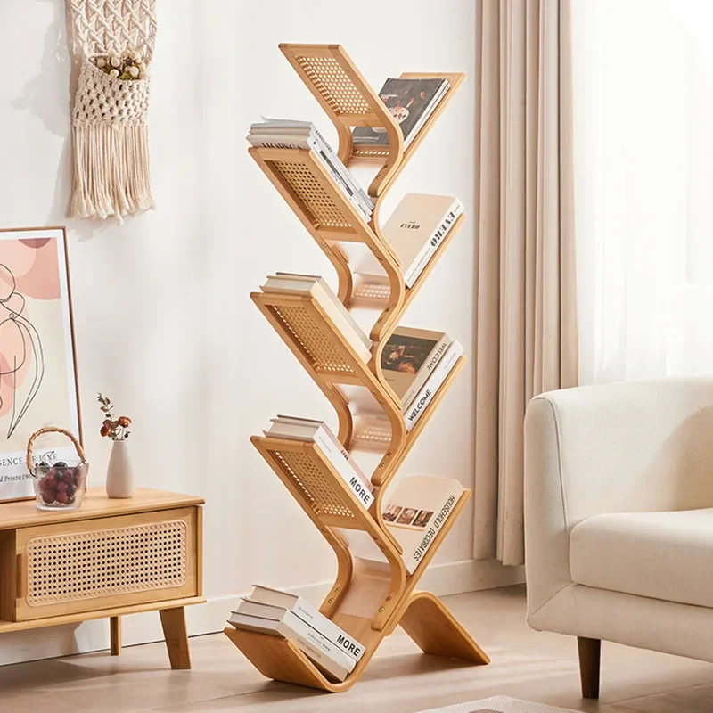 Corner Shelf Kids Bookshelf Library Book Aesthetic Room Furniture Modern Living Magazine Rack Display Stand Estantes Storage