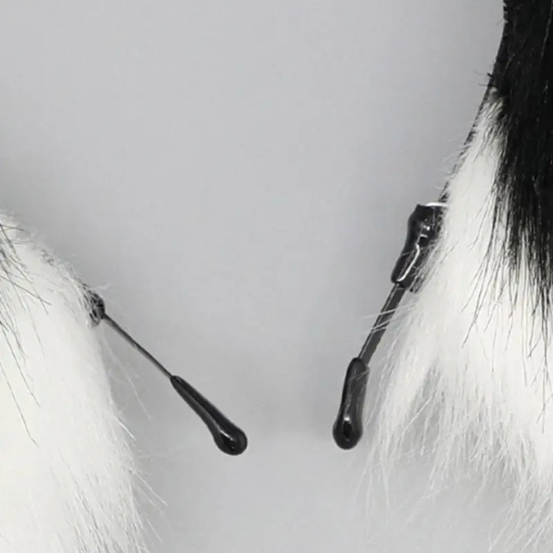 195E الاصطناعي Lop سماعة أذن تأثيري حلي Hairhoop حفلة تنكرية هيرباند أنيمي أغطية الرأس دور اللعب اكسسوارات للشعر #3