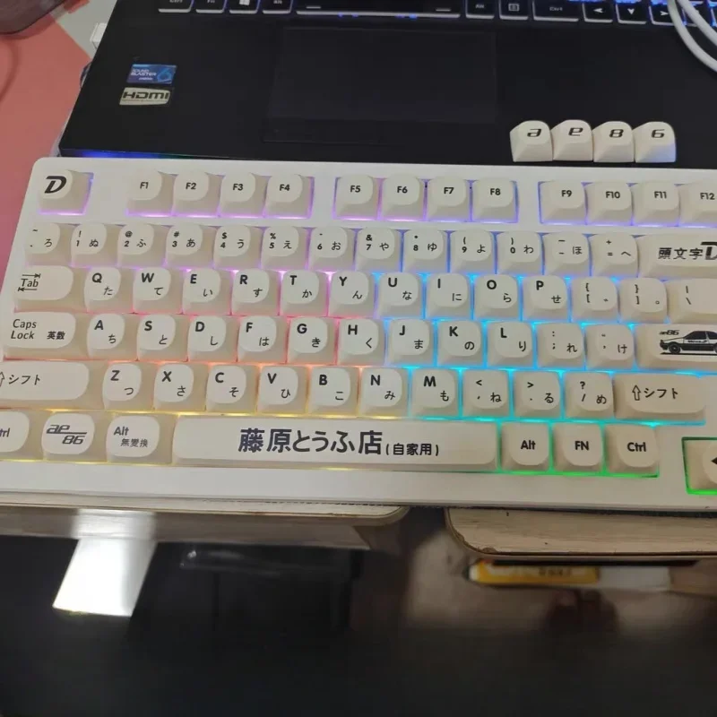 カスタマイズされた最初のレーシングキーボードキャップ,高さ67,68,75,87,98,104,108,メカニカルキーボード,新品