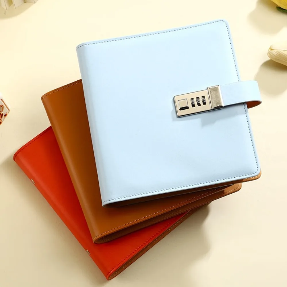 Password Lock 100 Envelopes Money Saving Challeng Couple PU Savings Book Waterproof Reusable Budget Binder Savings Challenge