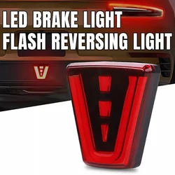 Sporty F1 Style Led Brake Pilot Lights Rear Tail Lights 12V Car Flash Warning Reverse Stop Safety Signal Lamps For Auto SUV Moto