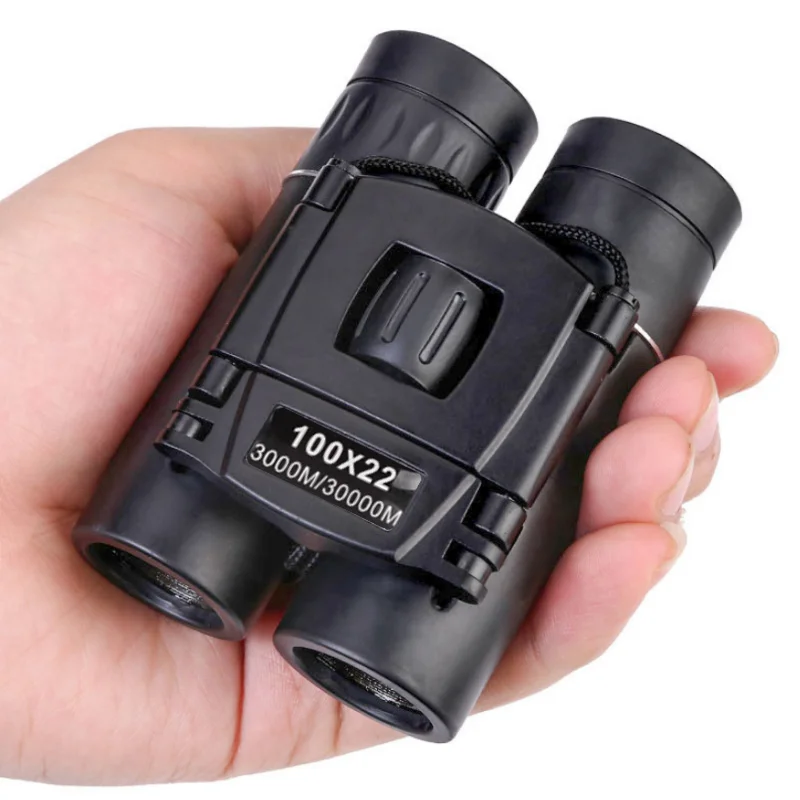 100x22 Professionelles Zoom HD Fernglas Teleskop Langstrecken Tragbares Leistungsstarkes Monokular für Camping Tourismus Outdoor