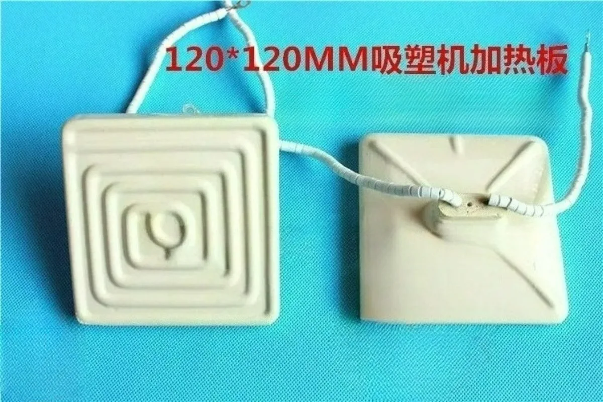 Far Infrared Ceramic Heating Plate Plastic Vacuum Forming Machine Electric Hot Plate BGA 120*120MM 220V
