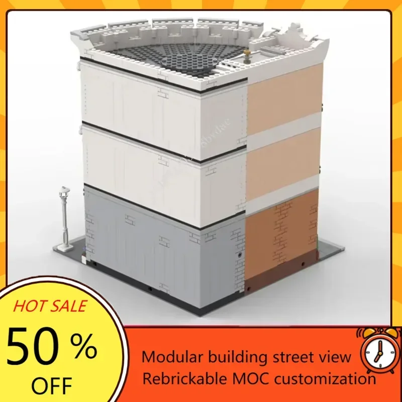 2781PCS Berkenbank Custom MOC Creatieve street view Architectuur DIY Technologie Onderwijs Assemblage Puzzel verjaardag Kerst Speelgoed Cadeau