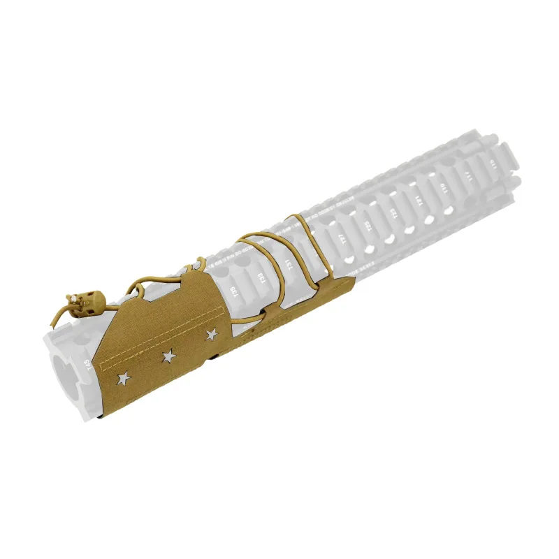 

Tactical Gun Rail Cover Rail Wrap Heavy Heat Shield Gear Wrap Hand Protective Fit Various Diameter Rails