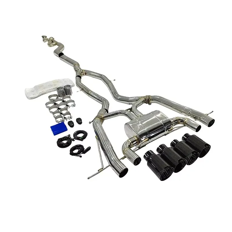 

Exhaust equal length medium tube equal length front tube exhaust system for M2 M3 M4 G80 G82 G87 valvetronic catback system