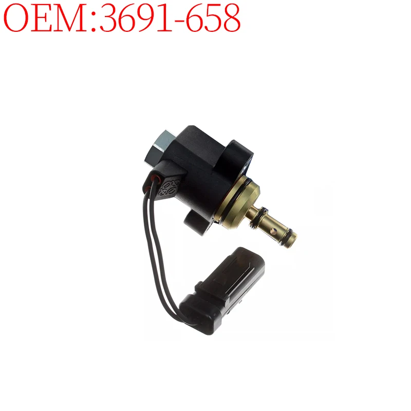 

Excavator Accessories Construction Machinery Parts 3691-658 3691658 Solenoid Valve for Caterpillar Perkins Engine