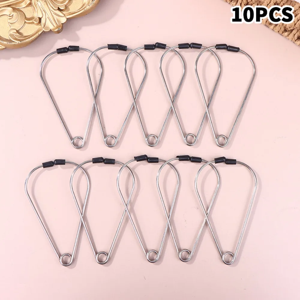 10Pcs Set New Stainless Steel Acupressure Massage Clips Portable Comfortable Meridian Massager Hand Massage Clip Foot