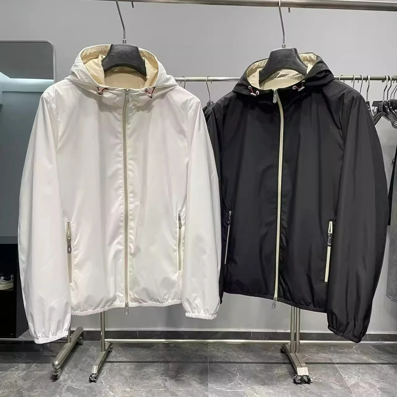 

BC итальянская мужская осенне-зимняя новая модная повседневная куртка с капюшоном в стиле Old Money, мужская деловая универсальная куртка