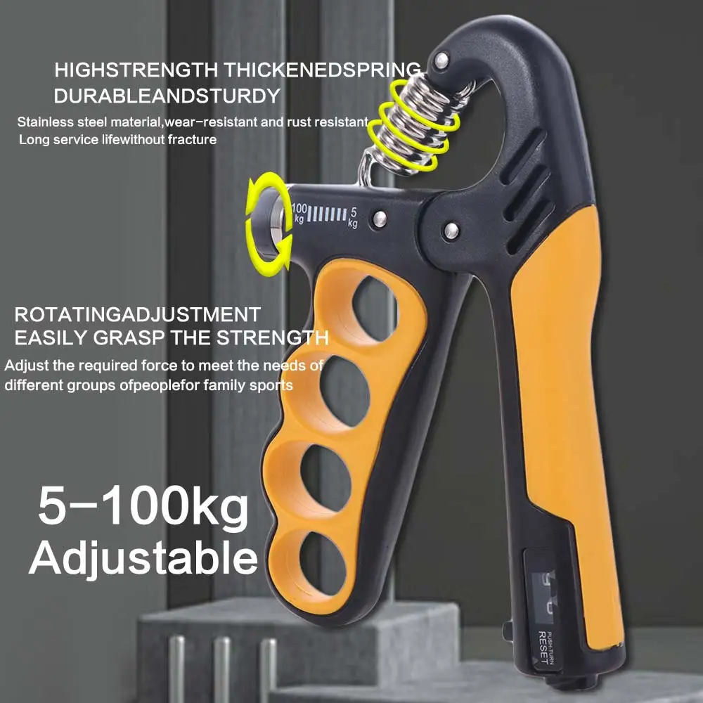 Wrist Increase Strength Adjustable Hand Grip Spring Hand Grip Improve Strength Heavy Gripper Durable Improve Endurance