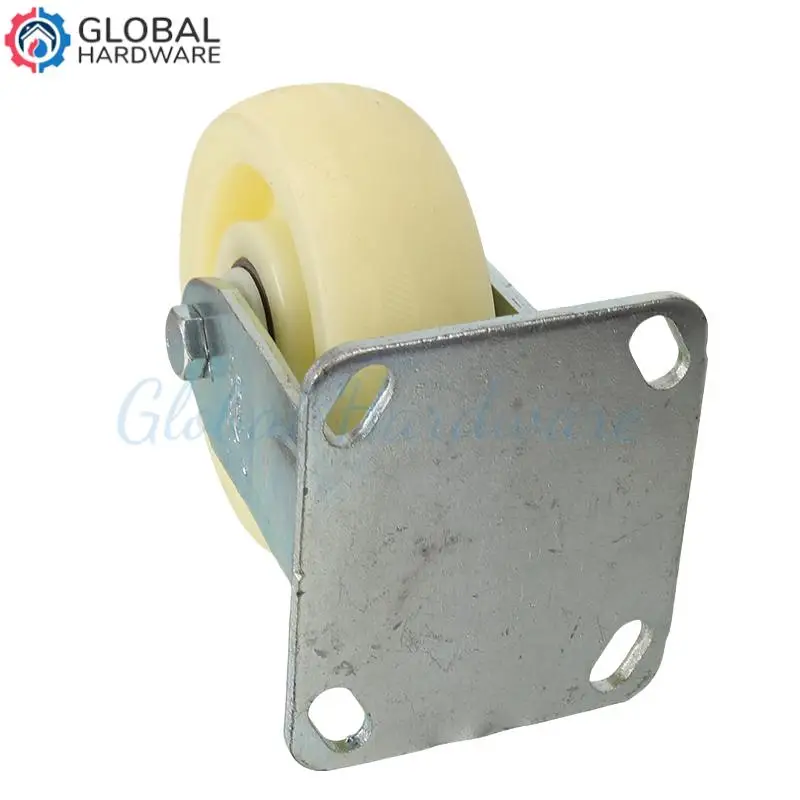 

Designed Exclusively for Small Tool Carts and Storage Shelves Anti-Aging Basic Industrial Grade 5-inch PU Fixed Wheel - Non-Slip