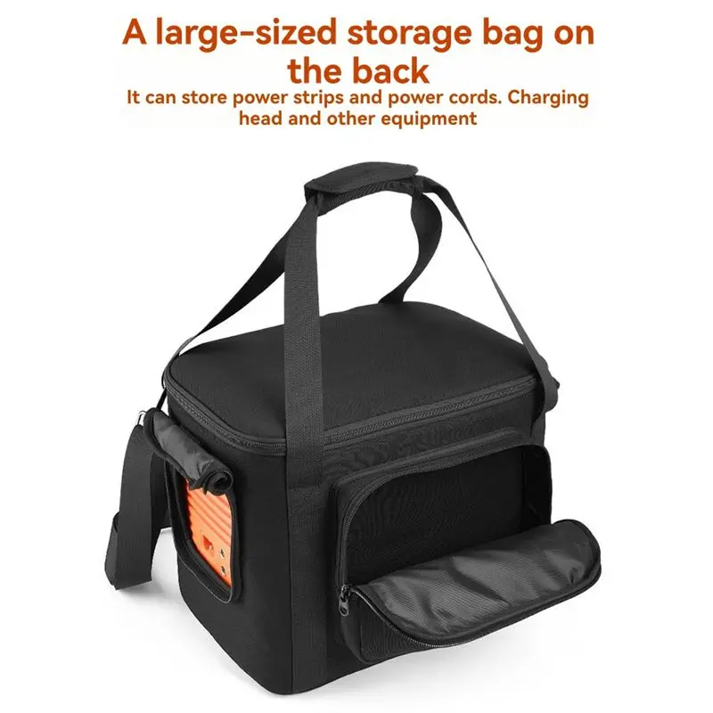 B04C-Portable Waterproof Carrying Case With Shoulder Strap& Handle For Jackery Explorer 1000 V2 Travel Bag