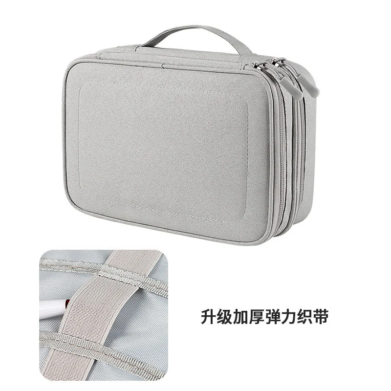 Multi-Functional Waterproof Large-Capacity Digital Accessory Storage Bag Charging Data Cable, Headphones Usb Flash Drive Bag