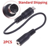 2PCS 9mm Flight Simulator Wiring Plug Adapter Cable 20cm Length for FLYSKY I6 I6X I6S ESKY Radiolink Radio Transmitter