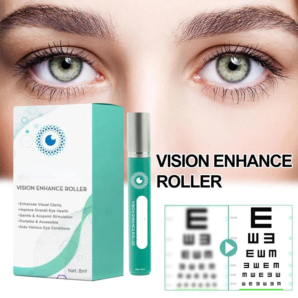 8ml Quickly Restore Vision Treatment Eye Care Patch Vision Enhance Roller Improve Eye Relieve Help Sleeping Focus On Eye Health