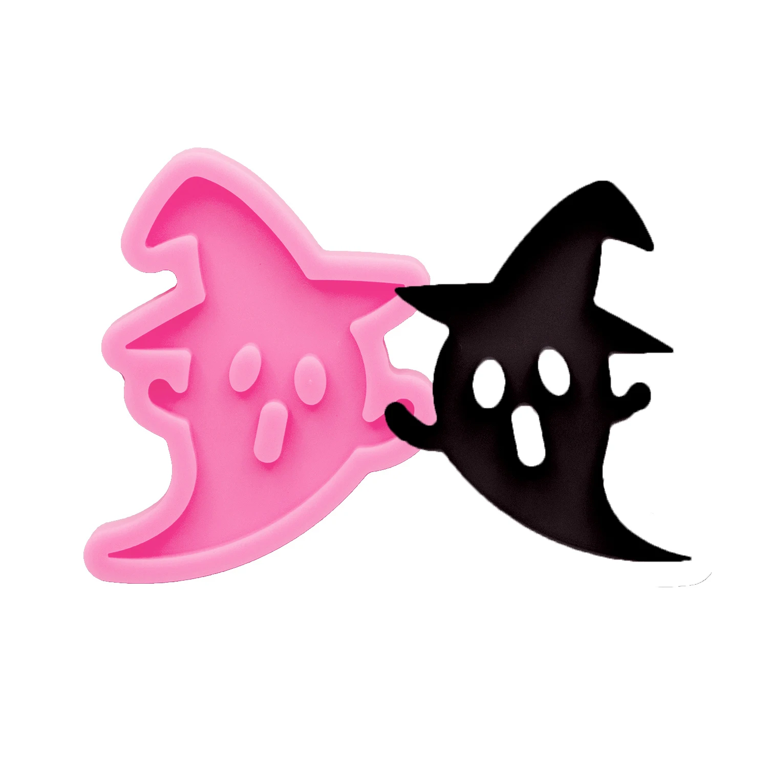 Halloween Ghost Silicone Mold Epoxy Resin Casting Mold for DIY Keychain Pendant Jewelry Craft Art Supplies
