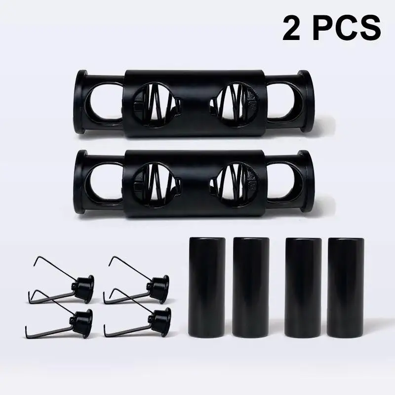 1Pair Shoelaces Buckle Connector Tie Buckles For Shoes Sneakers Shoelace Quick Tie Shoe Laces Metal Capsule Ties Accessories