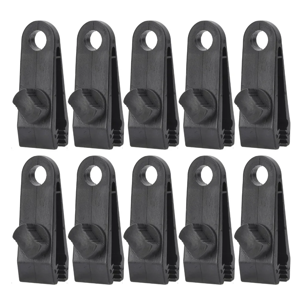 

20Pcs Durable PP Tarp Clips Portable Heavy Duty Tent Fastener Clips Tarp Clamps Outdoor Camping