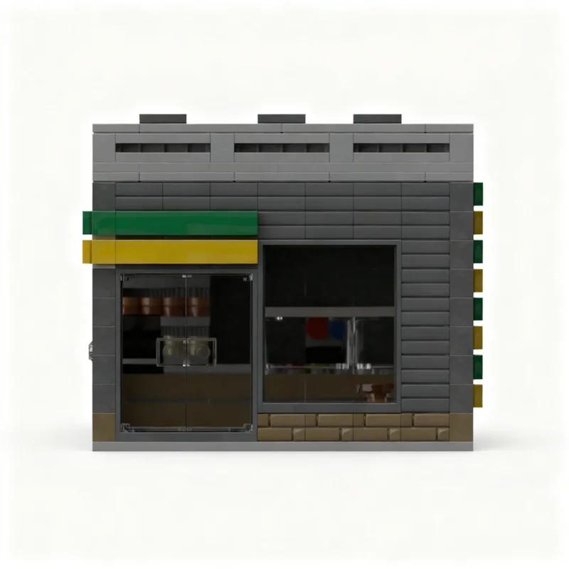 824 ชิ้น MOC MINI Subway 1.0 โ - Building Block Mini บทวิจารณ์และราคา