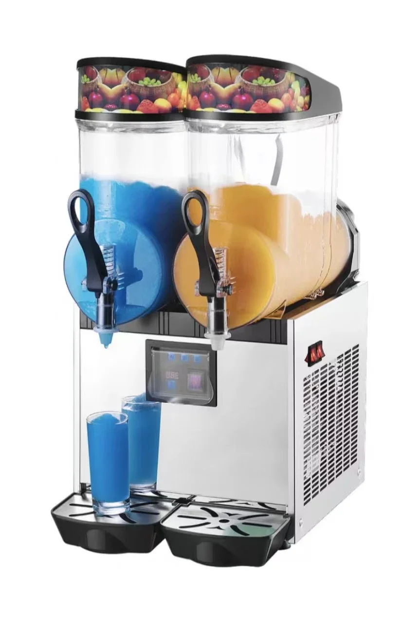 Hot Selling Commerical Slush Machine Snow Melt Mud Making Machine Catering Shop Commercial Smoothie Cold Drink