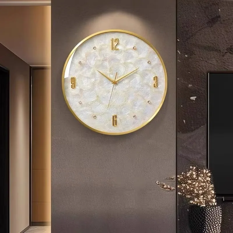 Vintage Luxury Zen Wall Clock Youth Roo Unique Art Living Room Wall Clock Interior Design Aesthetic Reloj De Pared Decorations