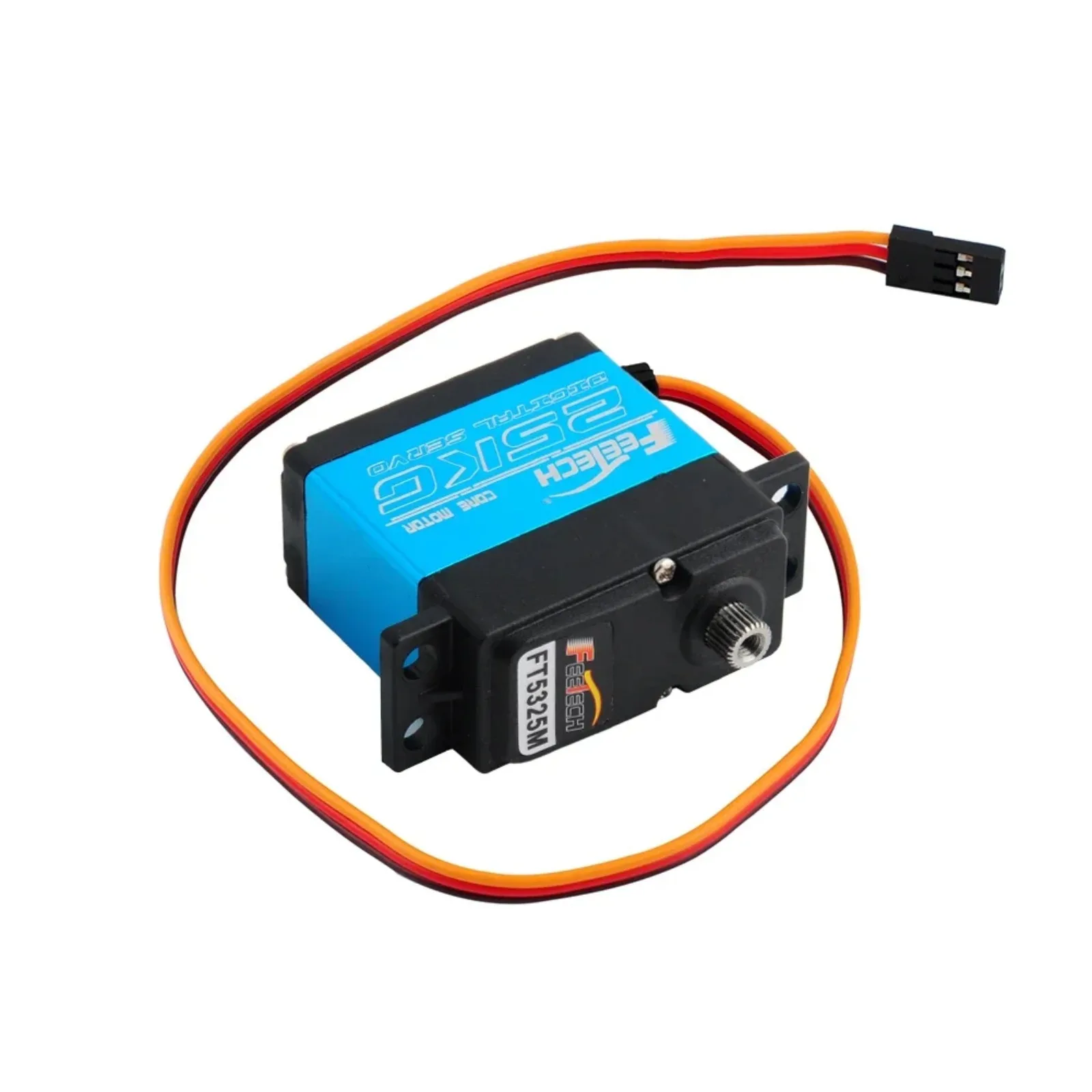 

Feetech FT5325M 25KG High-Speed Digital Servo Motor with Metal Gear for 1/8 1/10 RC Cars and Robots