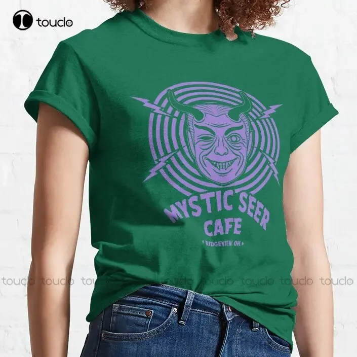 Mystic Seer Twilight Zone  Rod Serling  The Twilight Zone Classic T-Shirt Womens Tee Shirts Xs-5Xl Streetwear Unisex Cartoon