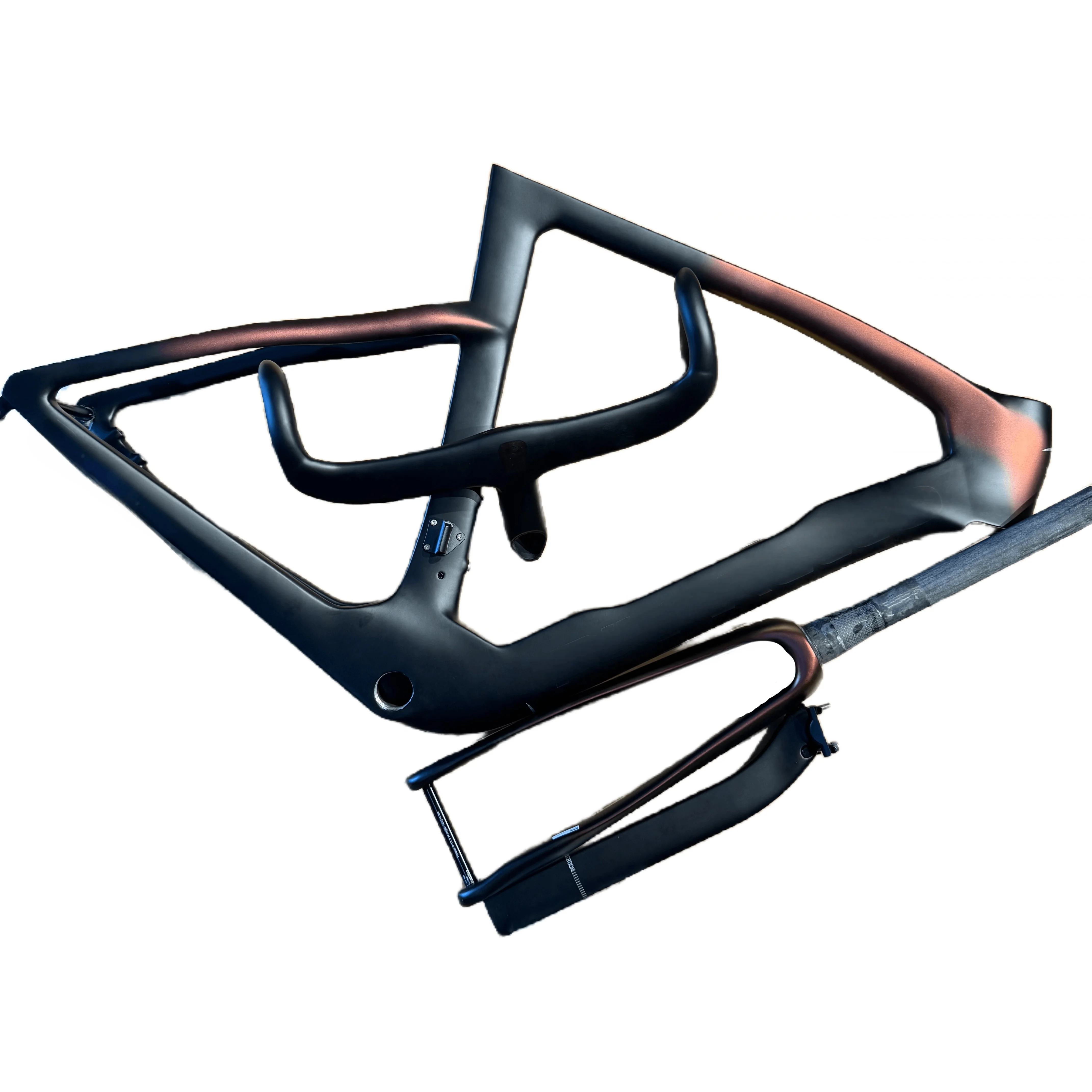 

New T1000 Carbon Fiber Bicycle Frame Fully Hidden Thru-Axle Disc Brake Full Carbon Fiber