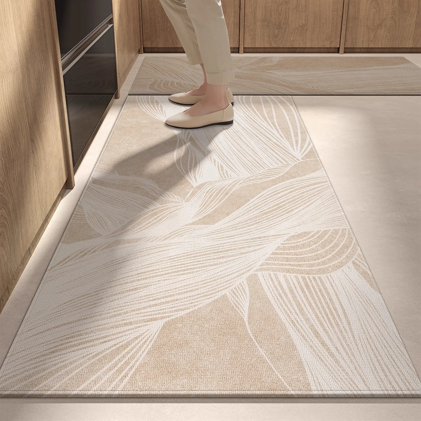 

Кухонный напольный коврик, длинный ковер, нескользящий ковер, украшение для дома, противоскользящие коврики для ног, износостойкие 주방바닥매트 Alfombra Cocina отличаח Kui Kui Kui