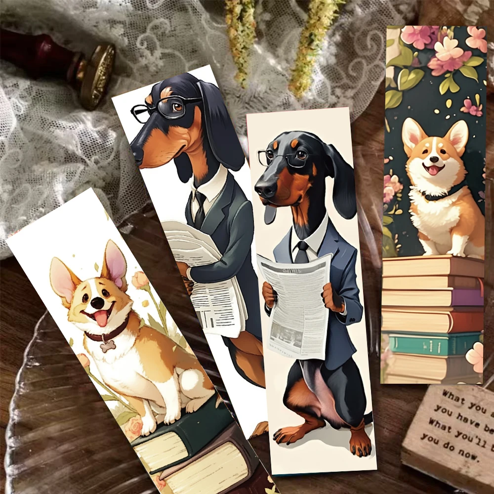 30 قطعة كتاب قراءة الكلب الإشارات المرجعية الجمالية لطيف نمط الكتب الكتابة على الجدران كتاب المعلم مكافأة الكتابة على الجدران هدايا رائعة الإشارات المرجعية