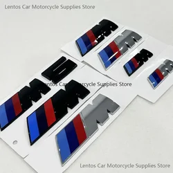 Car 3D ABS Trunk Letters Logo Badge Bmw Sticker NEW 5 Series 525li 530li 540i M Logo Car Displacement Sticker Decor