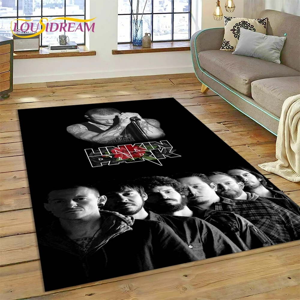 Home Decor Online Free - Tappeto 3D HD Retro Rock Band