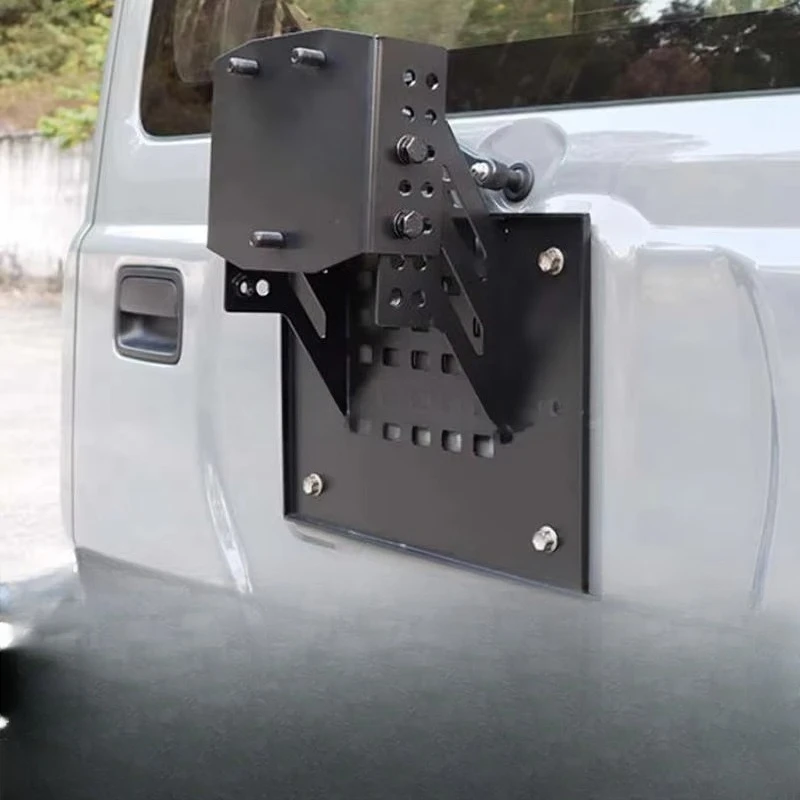 Spare tire lifting bracket, spare tire lifter adjustable lifting kit