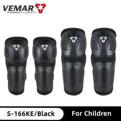 Child Knee Pads Elbow Guard Body Protector Motorcycle Motocross ATV Dirt Bike BMX MTB MX Kids Joint Protection 