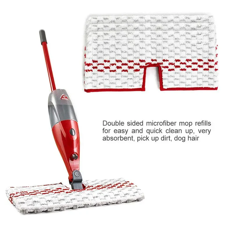 1PC Microfiber Mop Replacement Cloths Vileda O-Cedar ProMist Max Steam Mop Pad Vacuum Cleaner Replacement Mop Pad Head Accessory