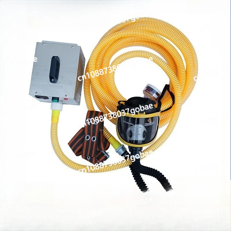 Single and Double Electric Air Supply Long Tube Respirator Multi-person Forced  Air Respirator Fire Rescue Equipment