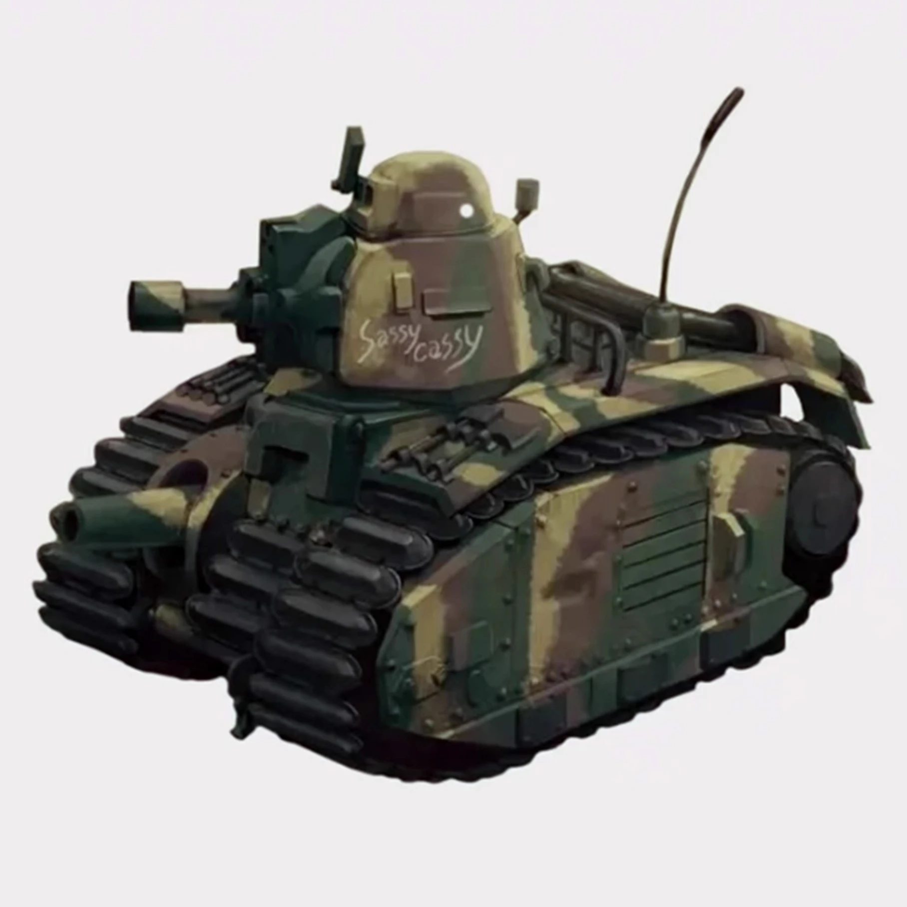 

Meng Kids WWT-016 Французский танк Char B1 Q Edition Наборы пластиковых моделей для сборки