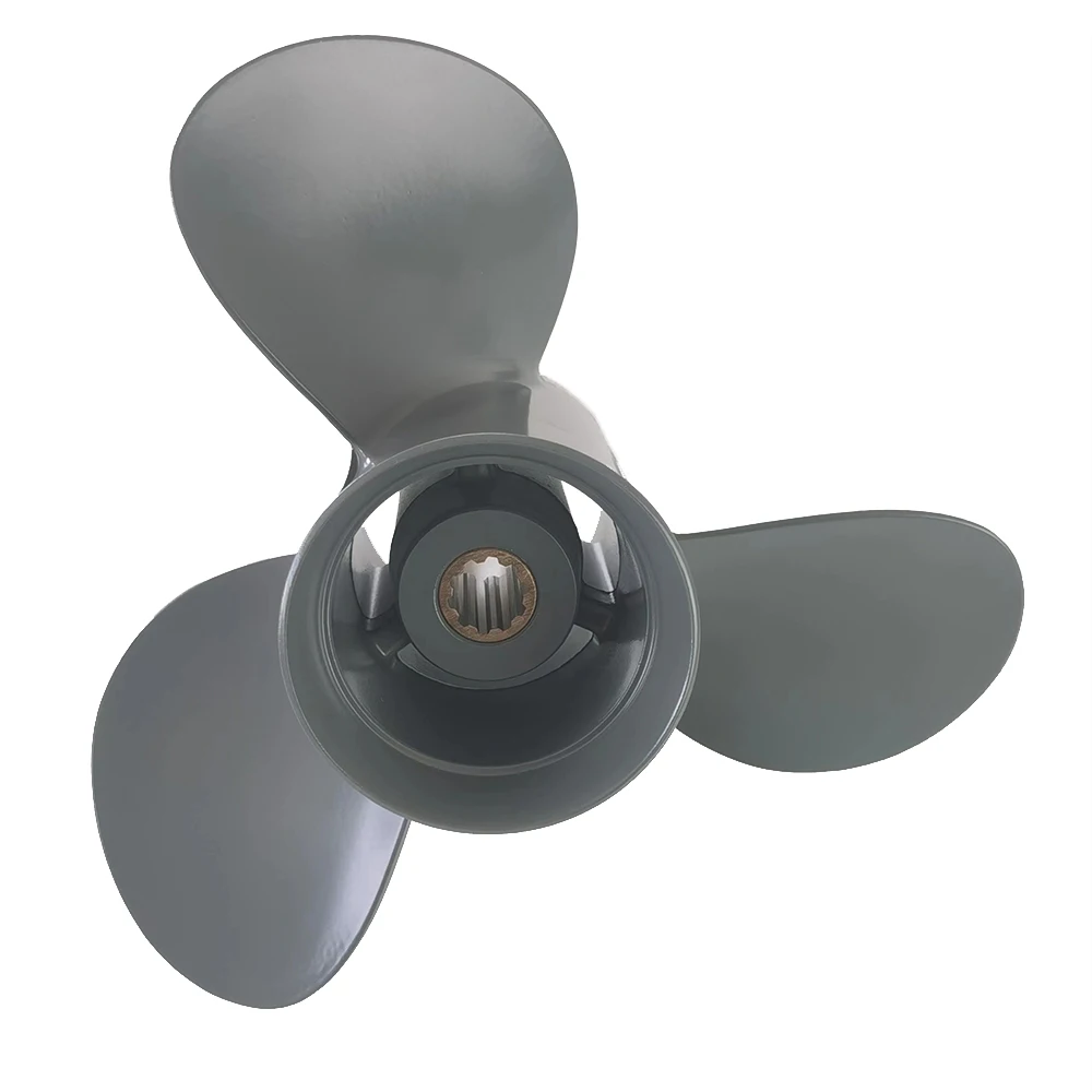 9.9 ''X 11'' 25-30 Pk Aluminium Buitenboordpropeller Voor H Buitenboordmotor